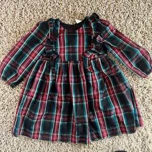 Gap Kids Toddler Girl Plaid Holiday Dress size 4